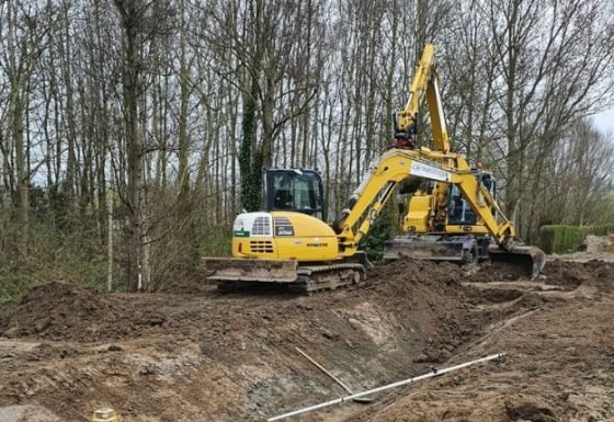 Grond- en rioleringswerken